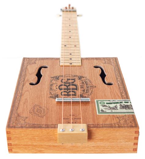 electric blues box slide gu|bbg cigar box guitar.